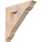Ekena Millwork Traditional Traditional Smooth Bracket, Douglas Fir, 5 1/2"W x 28"D x 28"H BKT06X28X28TRA01SDF - alternate 1